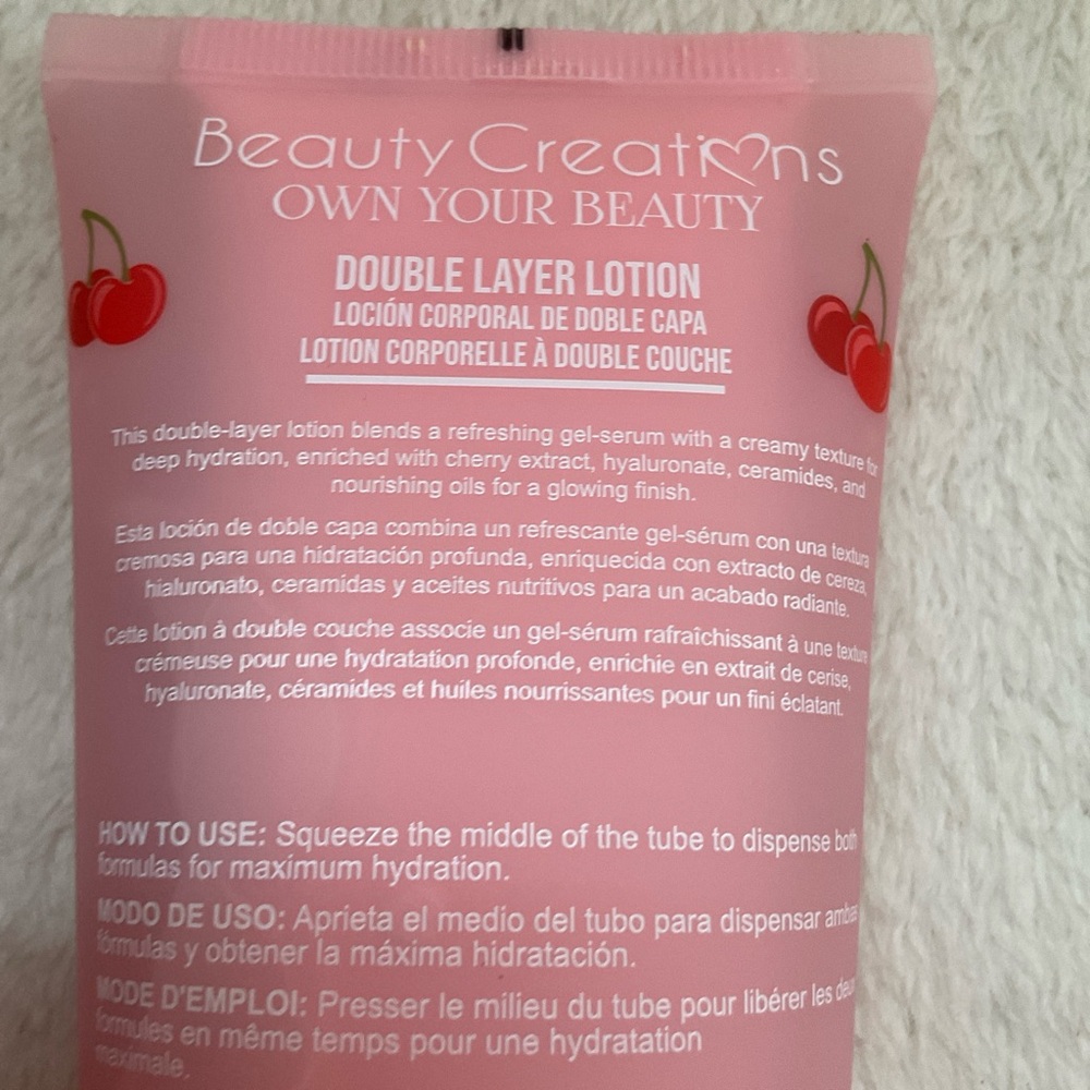 Beauty Creations Sweet As Cherry Lotion - Pink - Picture 3 of 5